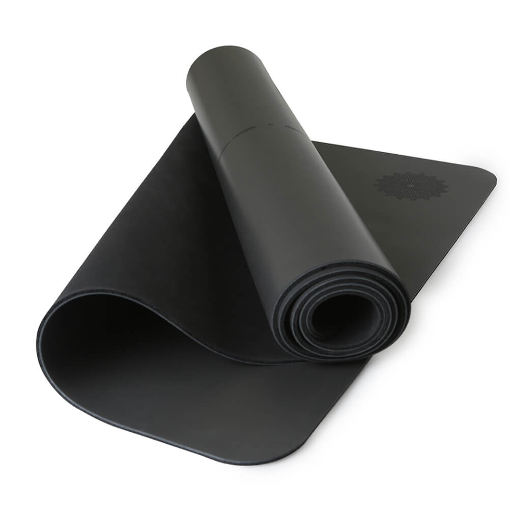 เสื่อโยคะ EASYOGA รุ่น BREATHIN' SPACE PRO MAT สีเทาเข้ม_4